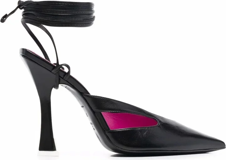 Ankle-Wrap Pumps