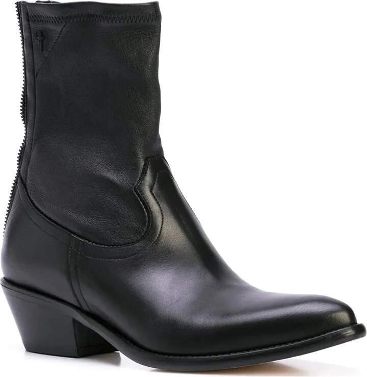 Ankle Zipped Boots - Image 2