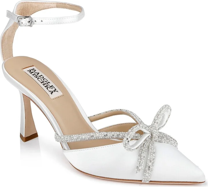 Ann Ankle Strap Pointed Toe Pump