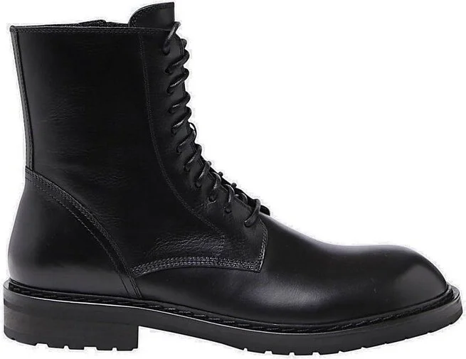 Ann Demeulemeester Alec Lace-Up Ankle Boots