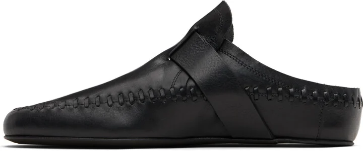 Ann Demeulemeester Black Ande Soft Shade Slip-on Loafers - Image 3