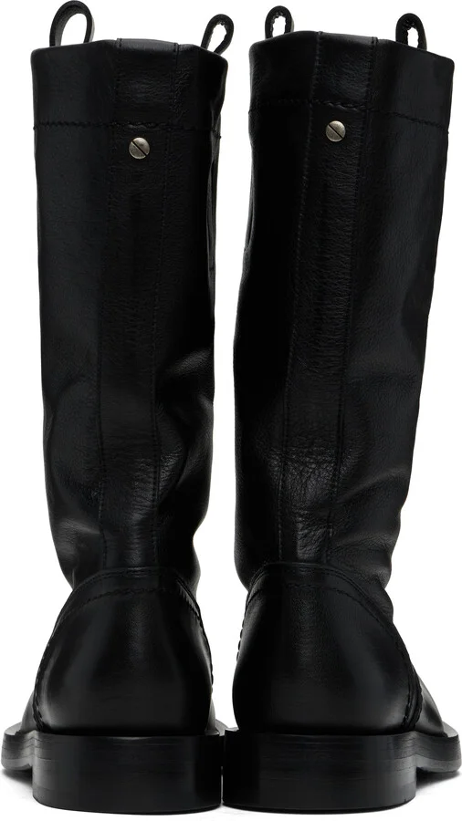 Ann Demeulemeester Black Bente Boots - Image 2