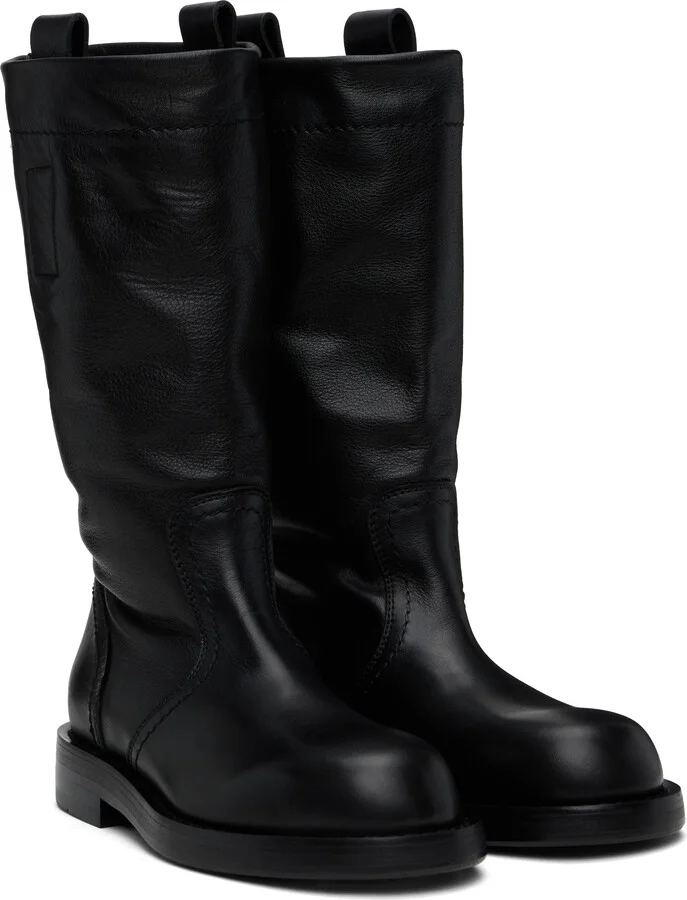 Ann Demeulemeester Black Bente Boots - Image 4