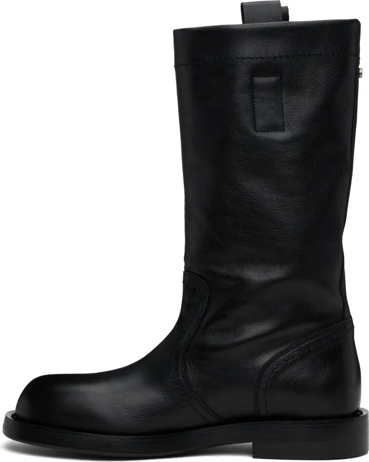 Ann Demeulemeester Black Bente Boots - Image 3