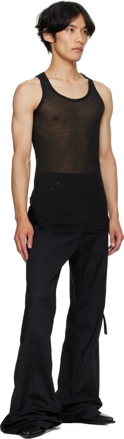Ann Demeulemeester Black Danby Pointy Cowboy Loafers - Image 5