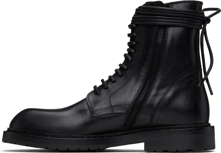 Ann Demeulemeester Black Danny Ankle Boots - Image 3