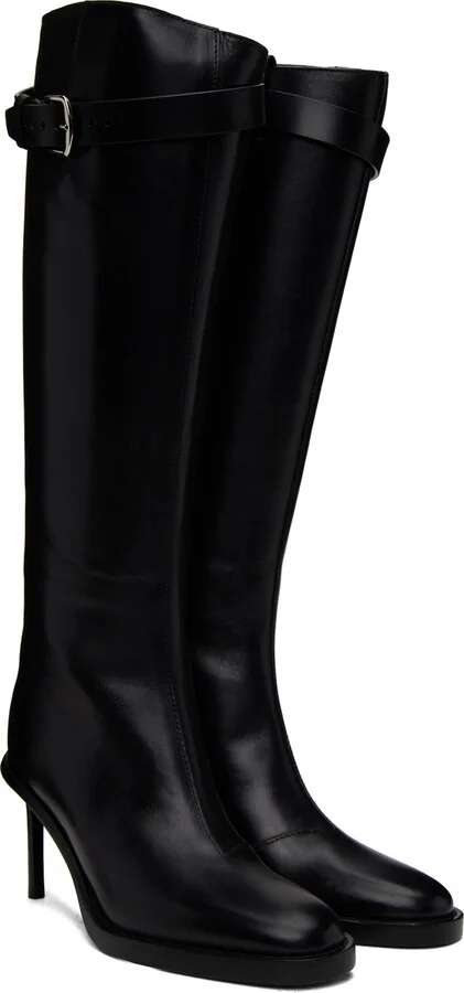 Ann Demeulemeester Black Edmunda Boots - Image 4