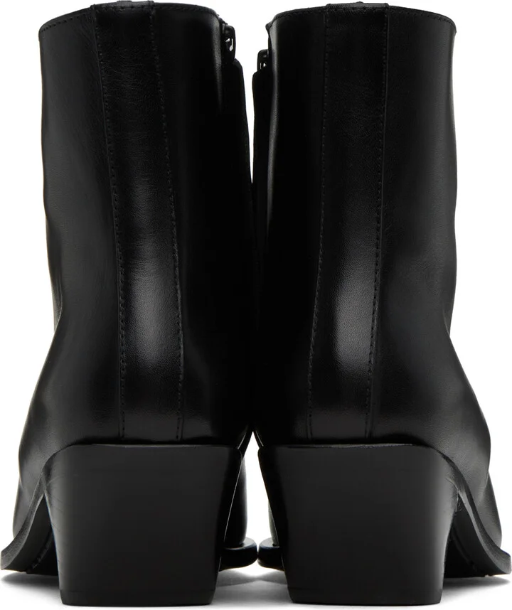 Ann Demeulemeester Black Gerda Boots - Image 2