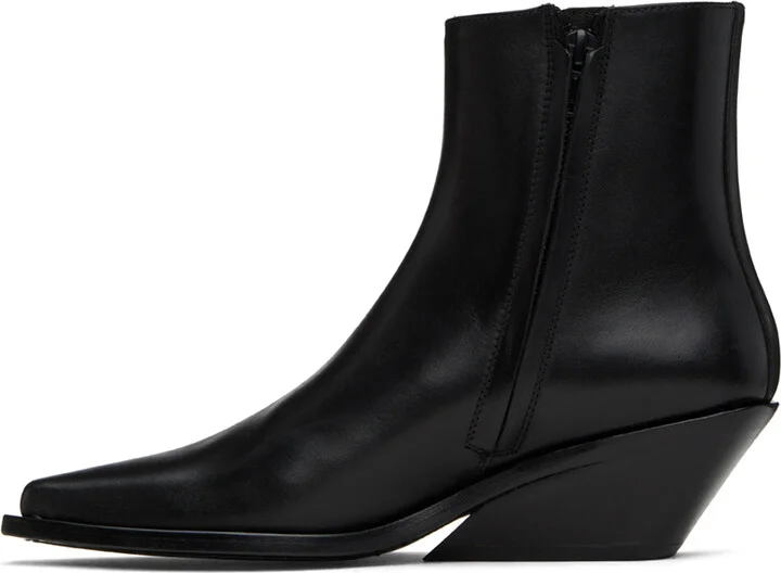 Ann Demeulemeester Black Gerda Boots - Image 3