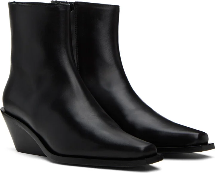 Ann Demeulemeester Black Gerda Boots - Image 4