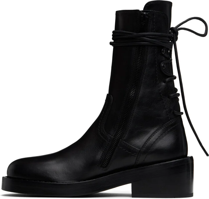 Ann Demeulemeester Black Henrica Boots - Image 3