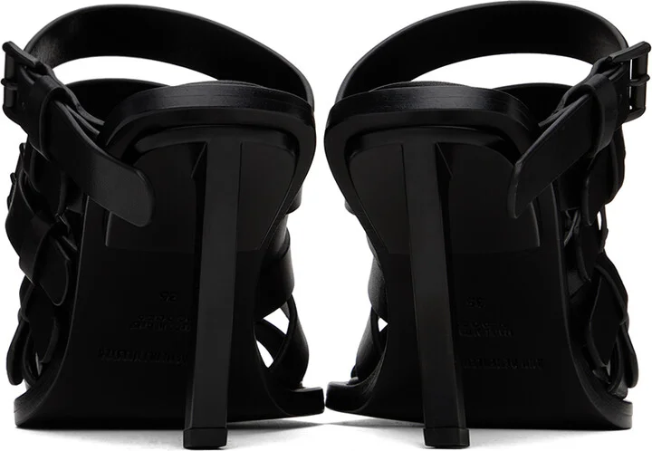 Ann Demeulemeester Black Nel Mules - Image 2