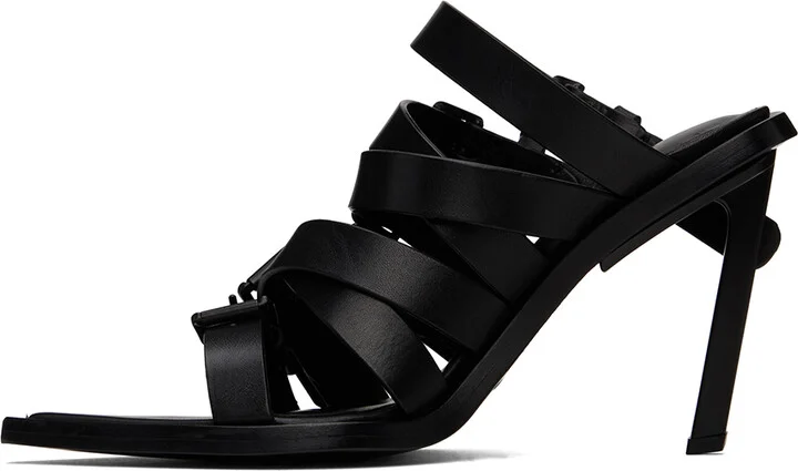 Ann Demeulemeester Black Nel Mules - Image 3