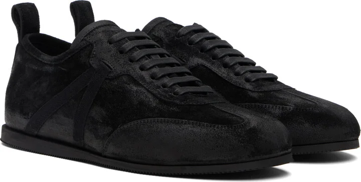 Ann Demeulemeester Black Siru Boxing Sneakers - Image 4