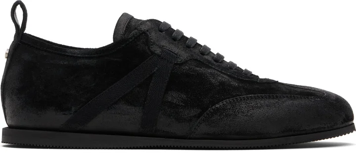 Ann Demeulemeester Black Siru Boxing Sneakers
