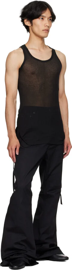 Ann Demeulemeester Black Siver Soft Boots - Image 5