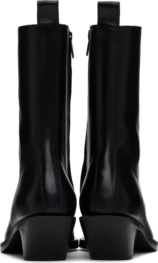 Ann Demeulemeester Black Vesper Boots - Image 2