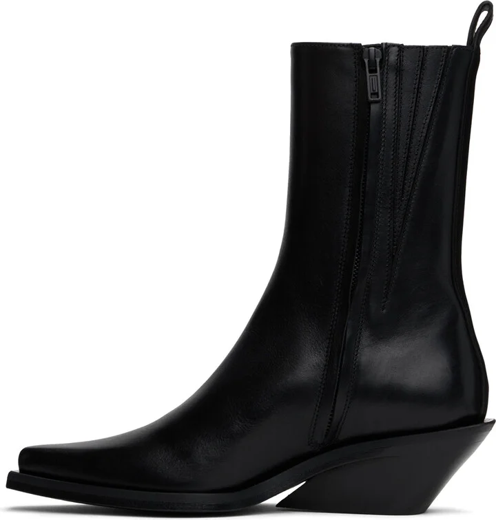 Ann Demeulemeester Black Vesper Boots - Image 3