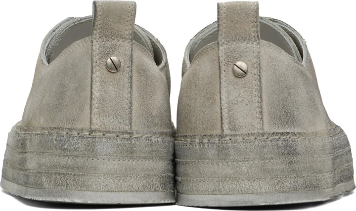 Ann Demeulemeester Gray Nono Low-Top Sneakers - Image 2
