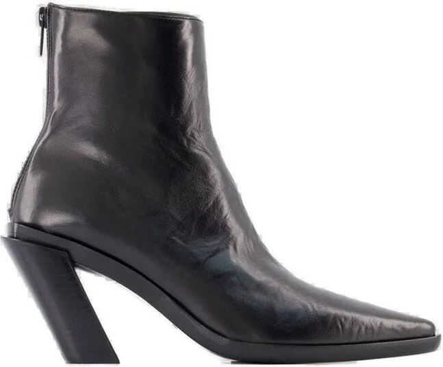 Ann Demeulemeester Pointed Toe Ankle Boots