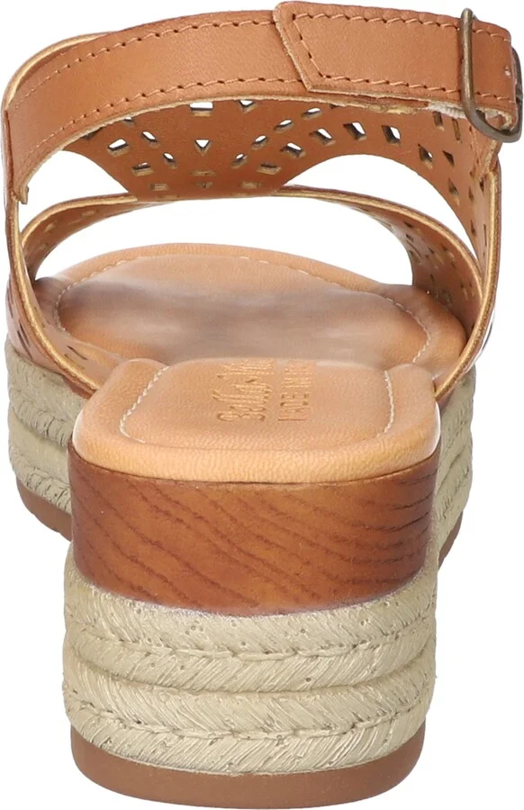 Ann-Italy Perforated Wedge Sandal - Image 6