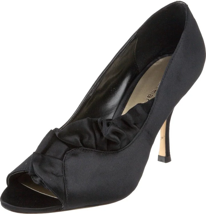 Ann Marino Women's Hollywood Peep-Toe Pump