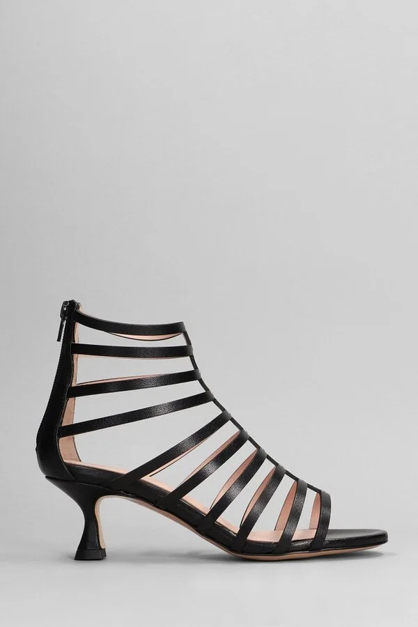 Anna F. 3745 Strapped Open-Toe Sandals