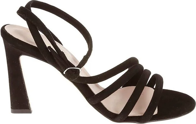 Anna F. Ankle-Strap Open-Toe Sandals