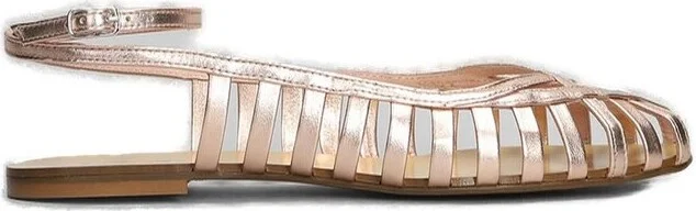 Anna F. Caged Ankle Strap Sandals