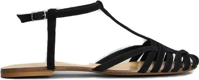 Anna F. Caged Ankle Strapped Sandals