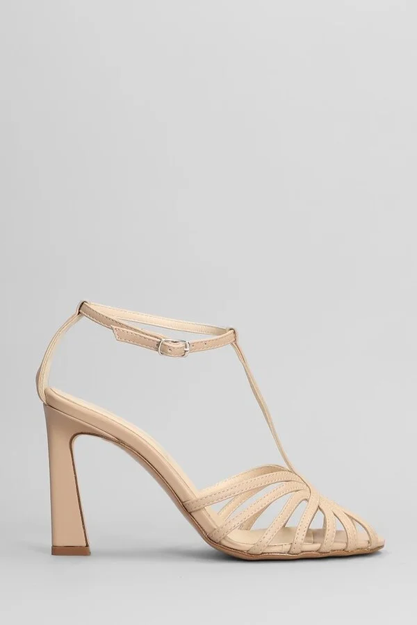 Anna F. Open Toe Heeled Sandals