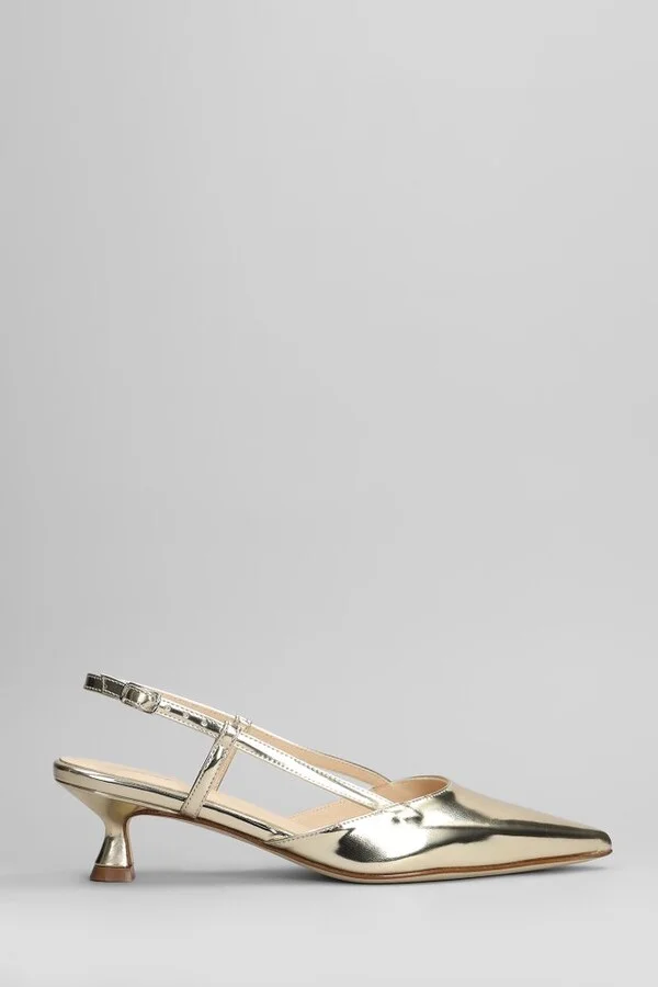 Anna F. Pointed-Toe Slingback Pumps