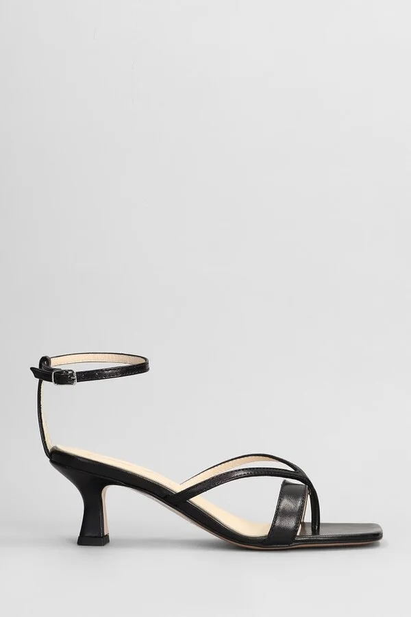 Anna F. Square Open Toe Sandals