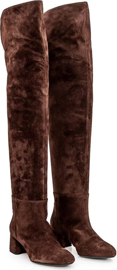 Anna F. Suede Leather Boot - Image 2