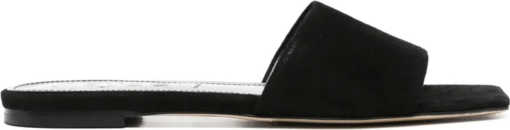 Anna suede slides