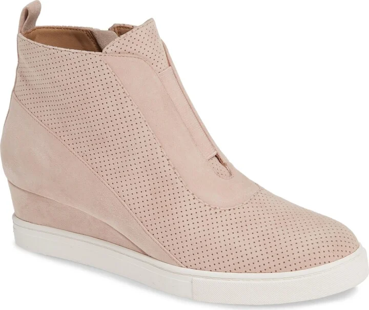 BLUSH PERFORATED SUEDE
