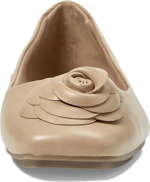 Anne Klein Addison Women's Flat Shoes Nude : 8.5 M, Leather - Image 2