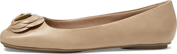 Anne Klein Addison Women's Flat Shoes Nude : 8.5 M, Leather - Image 5