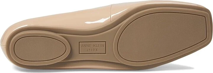 Anne Klein Aggie Women's Flat Shoes Nude Patent : 8.5 M, Leather/Rubber - Image 3