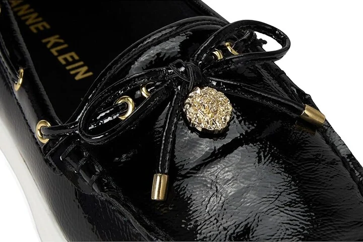 Anne Klein Allie Women's Dress Flat Shoes Black : 6 M, Synthetic - Image 7
