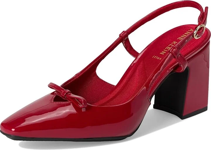 Anne Klein Aniston Women's Shoes Red Patent : 9 M, Faux Leather - Image 5