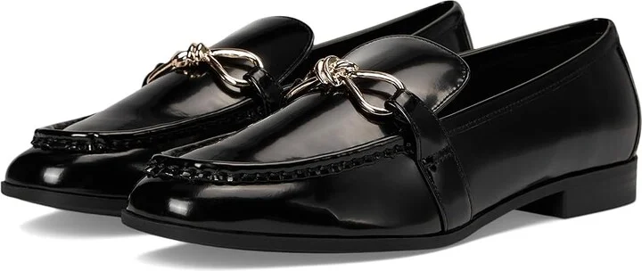 Anne Klein Beckett Women's Dress Flat Shoes Black : 10 M, Leather