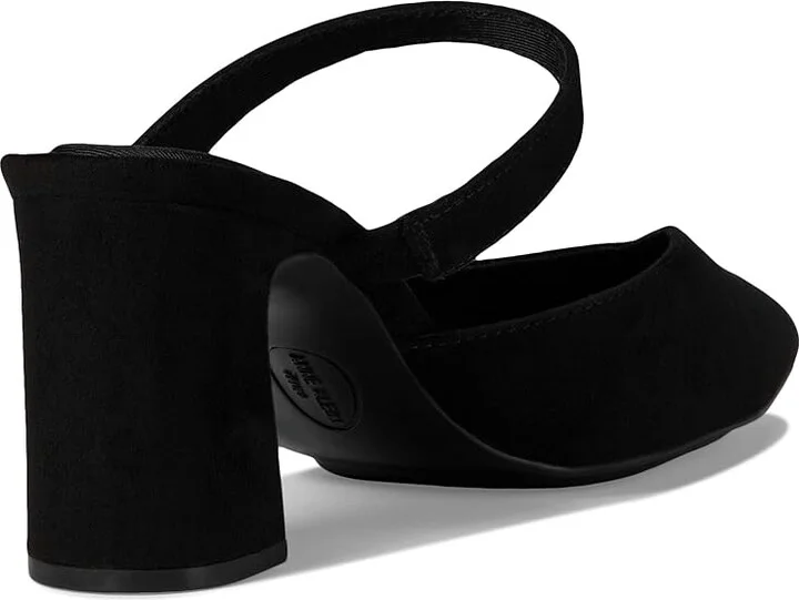 Anne Klein Bellatrix High Women's Heels Black Suede : 9.5 M, Rubber/Suede - Image 4