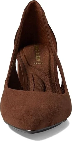 Anne Klein Berkeley High Women's Heels Deep Red : 10 M, Rubber/Suede - Image 8