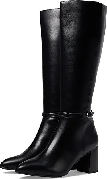 Anne Klein Brenice Women's Boots Black : 6 M, Leather