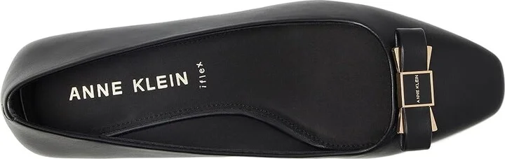 Anne Klein Cadey Women's Flat Shoes Black Smooth : 8.5 M, Synthetic - Image 2