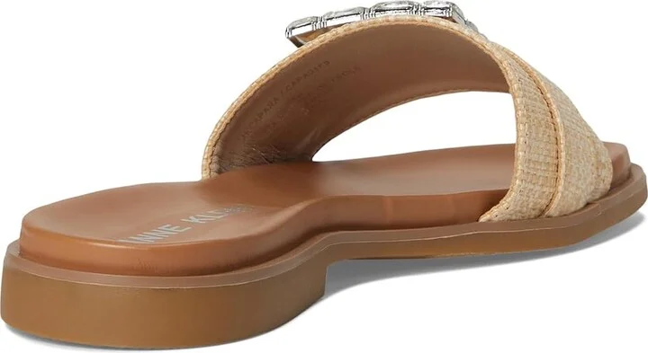 Anne Klein Capara Women's Wedge Shoes Natural Raffia : 8.5 M, Rubber - Image 4