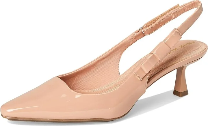 Anne Klein Carmel High Women's Heels Silver : 7 M, Leather/Rubber - Image 11