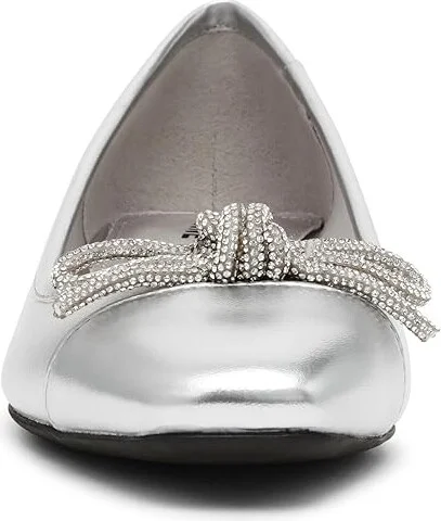 Anne Klein Cassidy Women's Flat Shoes Silver : 10 M, Rubber - Image 5