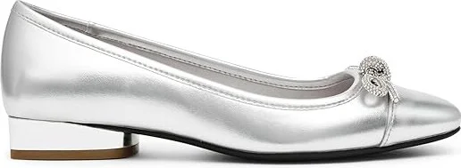 Anne Klein Cassidy Women's Flat Shoes Silver : 10 M, Rubber - Image 6